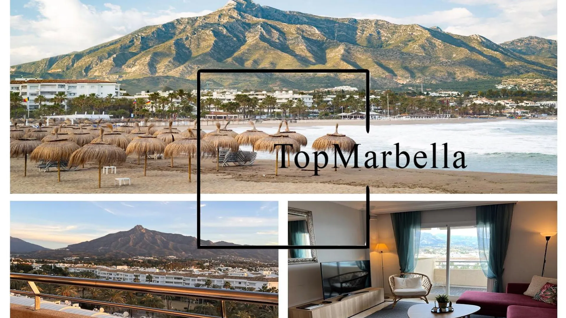 Topmarbella Marina Banus Luxurious Apartment, Sea And Mountain Views